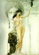 Gustav Klimt skulpturen oil on canvas